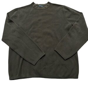 Cherokee Men's Dark Green Crewneck Sweater